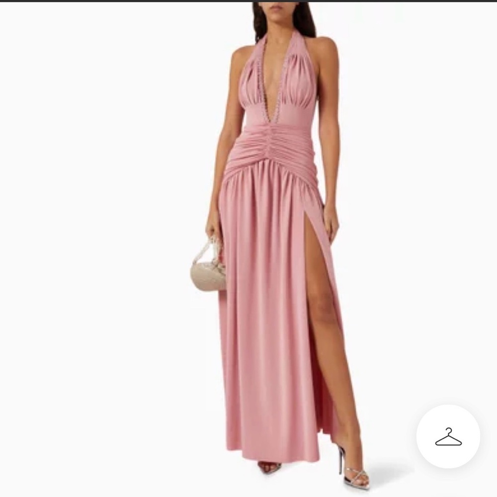 PatBo Moonlight Jersey Gown Pink